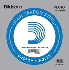 DADDARIO PL010 CARBON STEEL