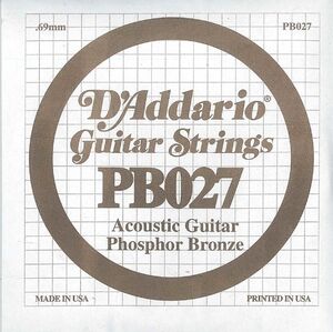 DADDARIO PB027 PHOSPHOR BRONCE