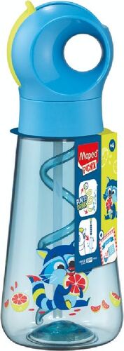 BOTELLA INFANTIL MININZ PLASTICO ECOZEN 500ML MAPACHE