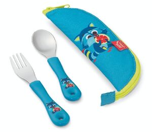 SETS 2 CUBIERTOS MINIZ MAPACHE