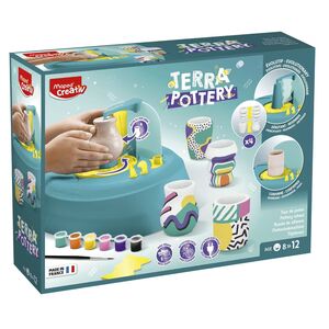 TERRA POTTERY MAPED CREATIV