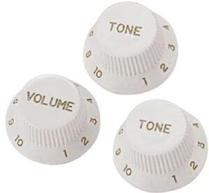 BOTONERA PARA STRATOCASTER BLANCO YELLOW PARTS EZ1215W