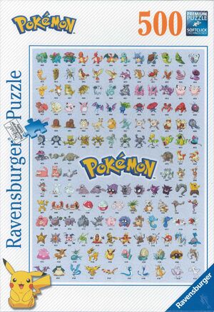 PUZZLE 500 POKEMON RAVENSBURGER