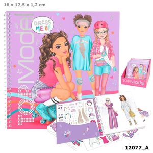 TOP MODEL CUADERNO CALCOMANIAS