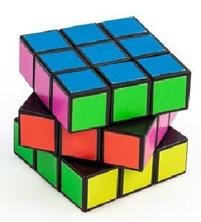 CUBO RUBIK MAGICO MINI NEON