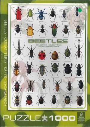PUZZLE 1000 ESCARABAJOS EUROGRAPHICS 