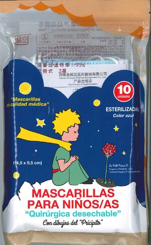 PACK 10 MASCARILLAS PARA NIÑ@S 