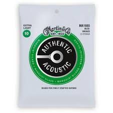 MARTIN ACUSTICA MA180S 10-27 80/20 BRONZE 12 CUERDAS
