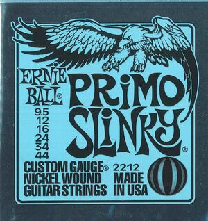 ERNIE BALL ELECTRICA 9.5-44 PRIMO SLINKY 2212 (JGO.)