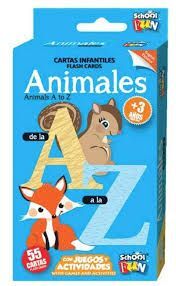 ANIMALES DE LA A A LA Z CARTAS INFANTILES