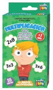 CARTAS INFANTILES MULTIPLICACION