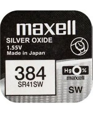 PILA 384 SR41SW MAXELL