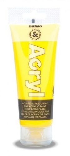 ACRILICO AMARILLO FLUO 75ML PRIMO 210