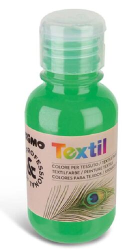 TINTA TEXTIL VERDE FLUO 125ML PRIMO 610