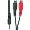 CABLE MINI JACK - 2 RCA 3MTS PROEL BULK540LU3