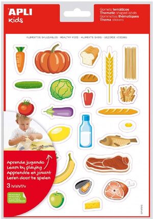ETIQUETAS ALIMENTOS SALUDABLES APLI REF.19227
