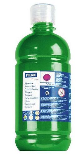 TEMPERA 500ML VERDE CLARO MILAN 