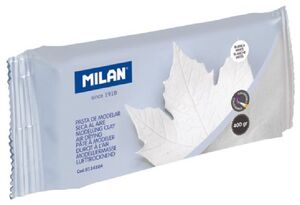 PASTA MODELAR BLANCA 400GR MILAN