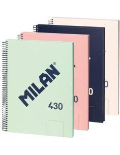 PACK 4 CUADERNOS A4 LISOS COLECCION 430 SINCE 1918 SURTIDOS