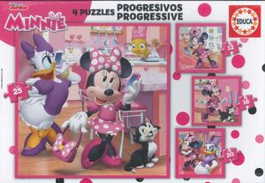 PUZZLE 12+16+20+25 MINNIE EDUCA