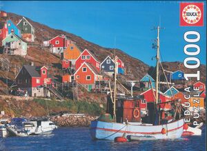 PUZZLE 1000 CASAS NORDICAS EDUCA