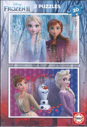 PUZZLE 2X20 FROZEN II EDUCA