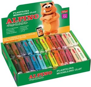 PLASTILINA ALPINO 50GR