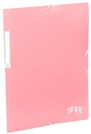CARPETA SOLAPAS SOFT PP ROSA CARCHIVO