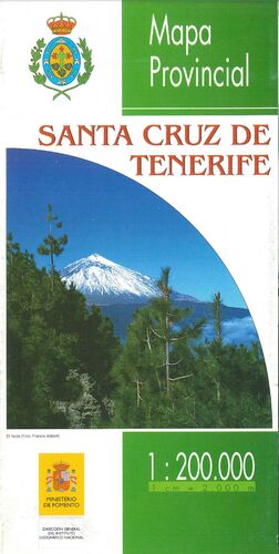 MAPA PROVINCIAL SANTA CRUZ DE TENERIFE 1:200000