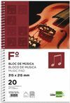 BLOCK MUSICA FOLIO LIDERPAPEL