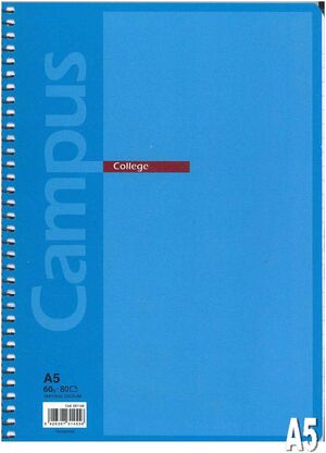 CUADERNO 1 RAYA A5 TB 80 HOJAS CAMPUS 