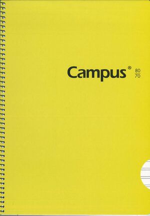 CUADERNO 2 RAYAS FOLIO 80H TD CAMPUS 