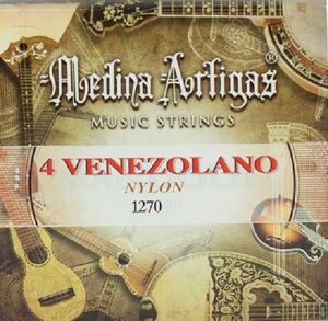 JUEGO CUERDAS CUATRO VENEZOLANO NYLON 1270 MEDINA ARTIGAS