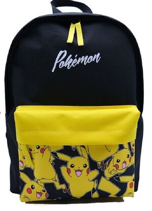 MOCHILA ESCOLAR POKEMON CON BOLSILLO