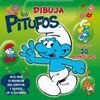 DIBUJA LOS PITUFOS (VERDE)