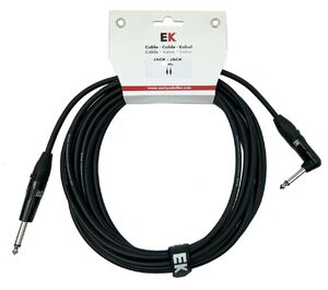 CABLE JACK - JACK ACODADO 3MT EK AUDIO PJJ0063