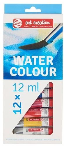 ACUARELA 12 COLORES 12ML ART CREATION 