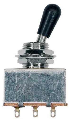 SWITCH SELECTOR BOSTON 3 VÍAS NÍQUEL NEGRO SW-5-CB