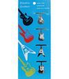 BLISTER 4 CLIPS GUITARRA ELECTRICA A-GIFT C-1054