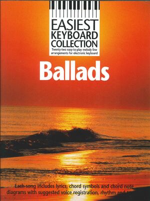 EASIEST KEYBOARD COLLECTION: BALLADS