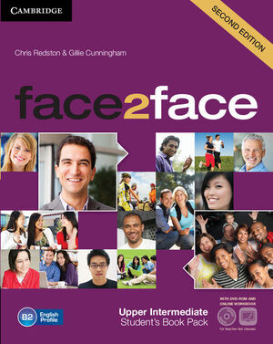 FACE2FACE UPPER INTERMEDIATE STUDENT'S BOOK WITH DVD-ROM AND ONLINE WORKBOOK PAC