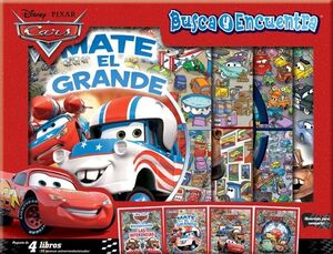 PACK BUSCA YE NCUENTRA CARS 4BK BX