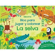 LA SELVA BLOC JUGAR Y COLOREAR