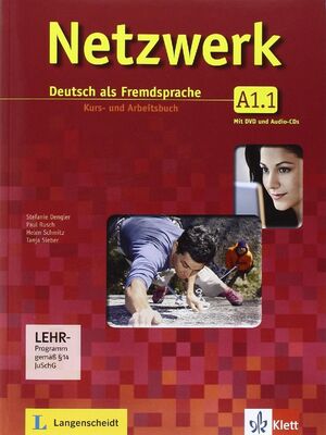 NETZWERK A1, LIBRO DEL ALUMNO Y LIBRO DE EJERCICIOS, PARTE 1 + CD + DVD