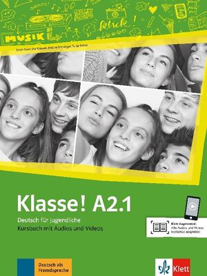 KLASSE! A2.1, LIBRO DEL ALUMNO + AUDIO + VIDEO