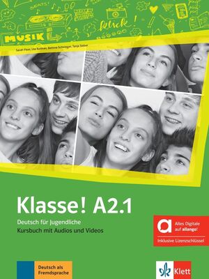KLASSE! A2.1, LIBRO DEL ALUMNO EDICIÓN HÍBRIDA ALLANGO