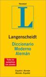 LANGENSCHEIDT ALEMAN-ESPAÑOL ESPAÑOL-ALEMAN