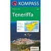 MAPA TENERIFE KOMPASS ALEMAN 1:50000