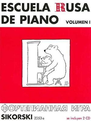 ESCUELA RUSA DE PIANO V. I. EDIT SIKORSKI CON CD