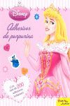 PRINCESAS. ADHESIVOS DE PURPURINA